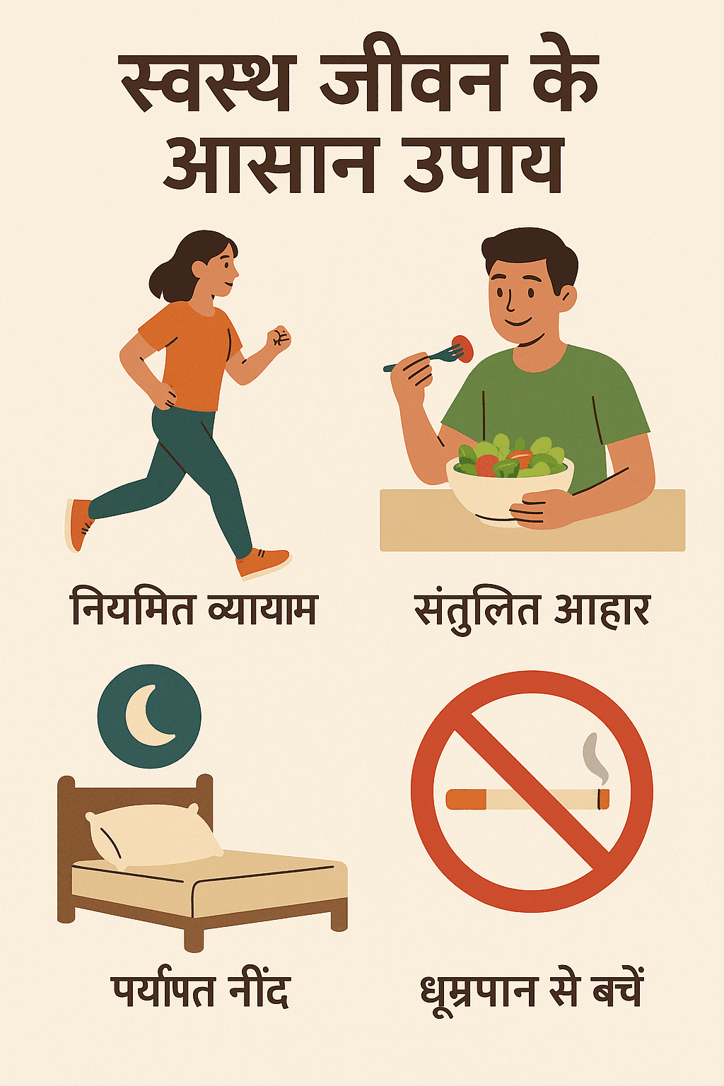 Svasth Jeevan Ke Aasaan Upaay- स्वस्थ जीवन के आसान उपाय 1 Svasth Jeevan Ke Aasaan Upaay